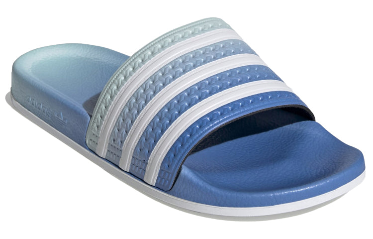 (WMNS) adidas originals Adilette Slides Blue White Slippers 'Blue White' EE6187