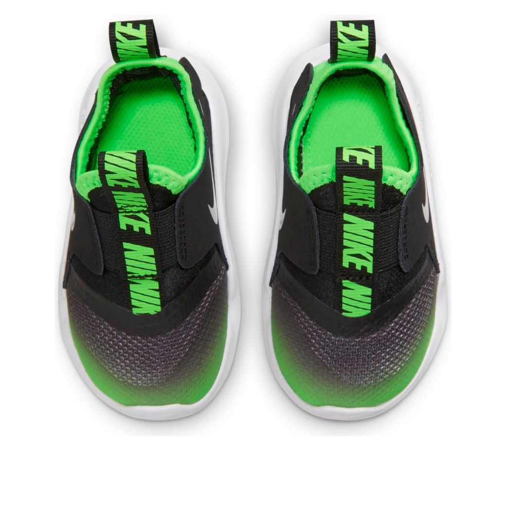 (TD) Nike Flex Runner 'Black Green Strike' AT4665-020