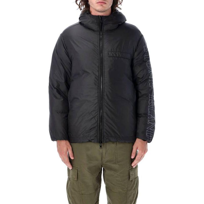 STONE ISLAND Naslan Down TC Garment Dyed Jacket 'Black' 791542719-V0029