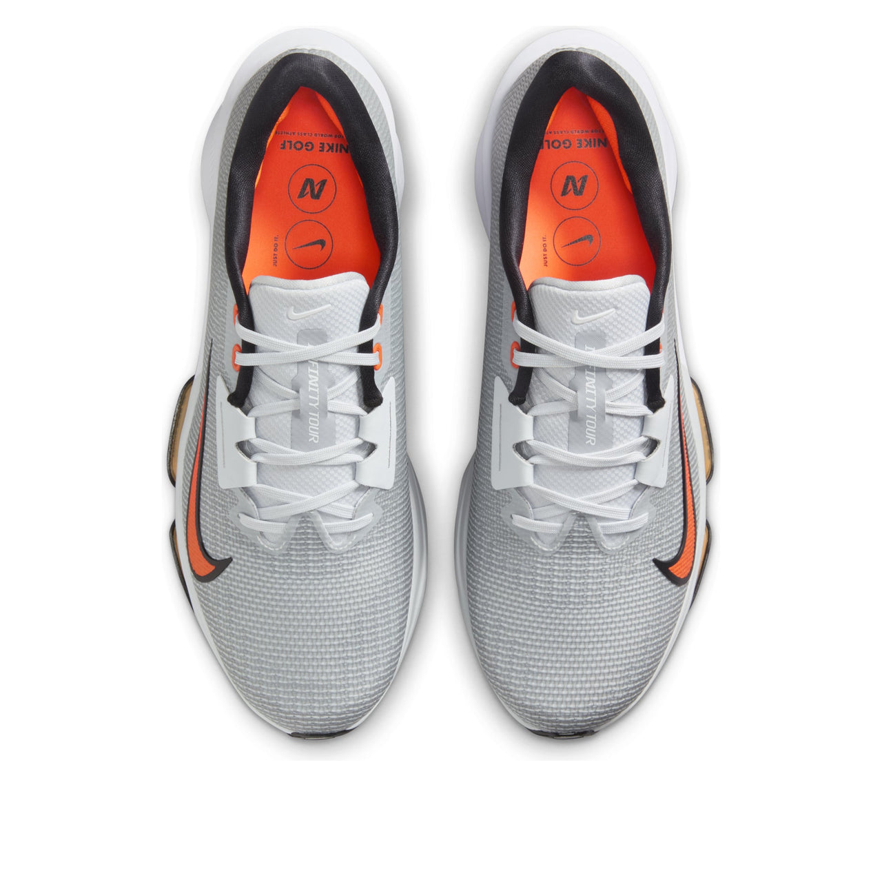 Nike Infinity Tour 2 'Pure Platinum Safety Orange' HQ2158-001