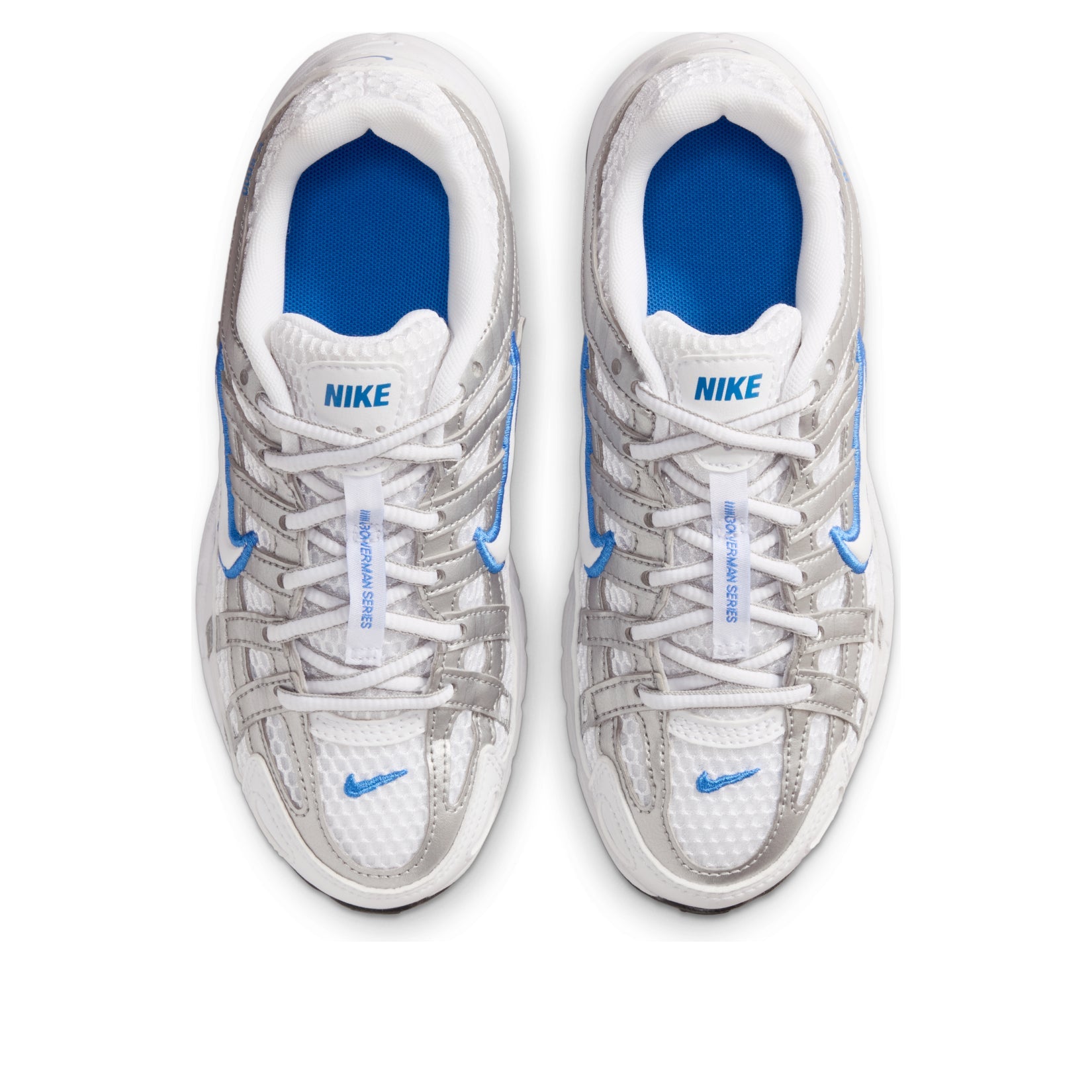 (GS) Nike P-6000 'White Blue Crystal' II6084-100