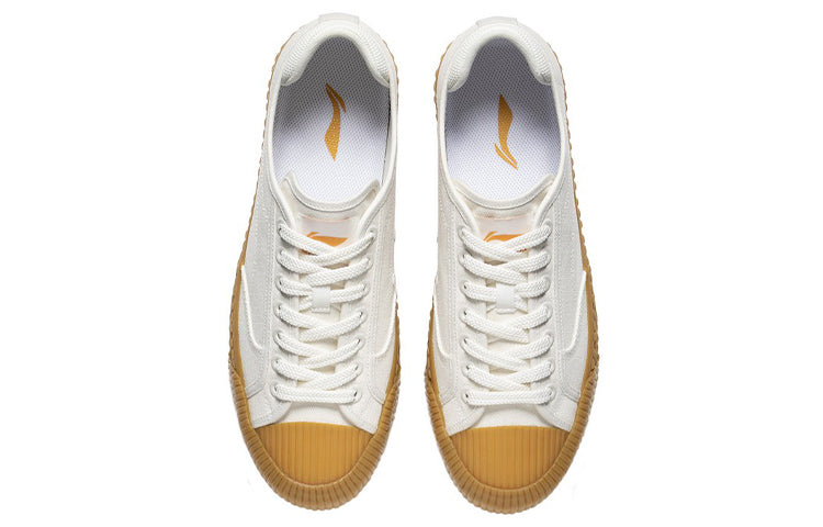 Li-Ning CF Skate Shoes 'White Tan' AGCR243-7