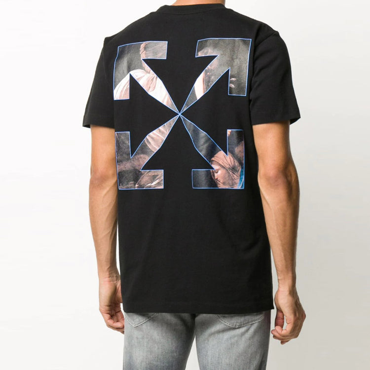 Off-White FW20 Caravaggio Angel Short Sleeve OMAA027E20JER0091010