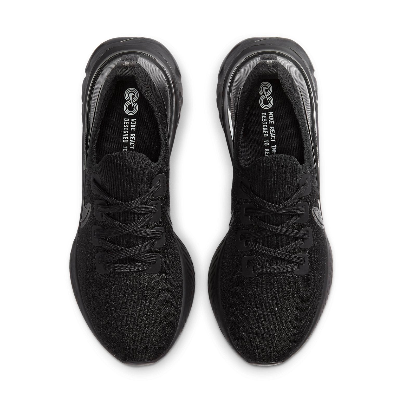 Nike React Infinity Run Flyknit 'Triple Black' CD4371-011