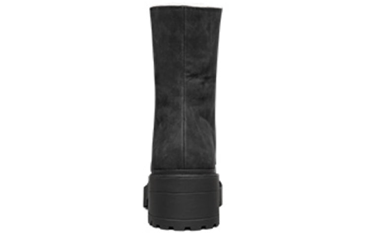 (WMNS) Skechers Modern Comfort Winter High-Top Martin Boots Black 167059-BKNT