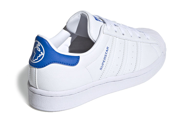 (GS) adidas x 032c Superstar J 'White Blue' FW0816
