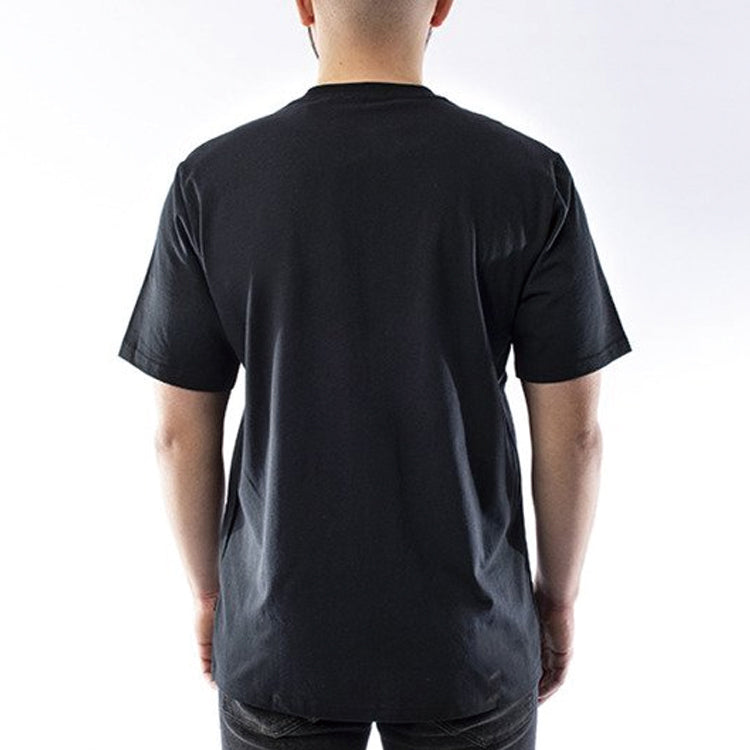 Converse Alphabet Logo Printing Round Neck Short Sleeve Black 10018568-A01