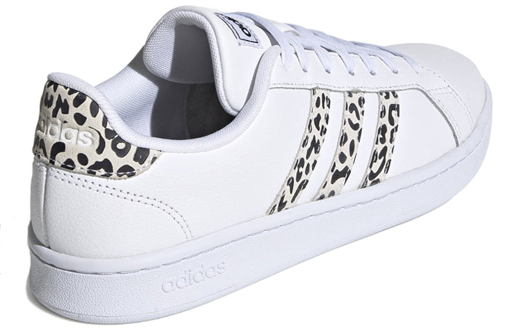 (WMNS) adidas neo Grand Court 'White Brown' FW9779