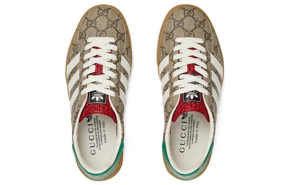 (WMNS) adidas x Gucci Gazelle 'Beige White' 715217-FAAR3-9751