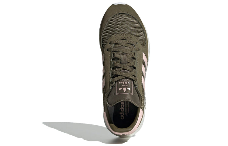 (WMNS) adidas originals Marathon Tech Shoes Brown/Green/Pink EE4952