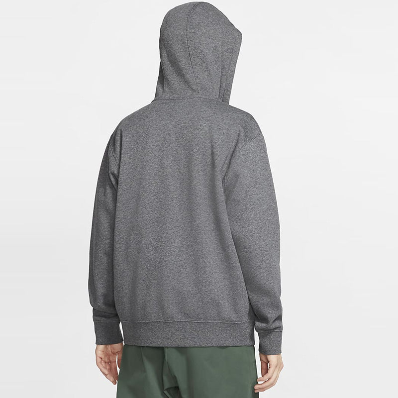 Nike Sportswear Club Fleece Full-Zip Hoodie 'Dark grey' BV2645-071