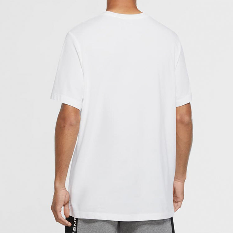 Air Jordan Dri-FIT AIR Round Neck Short Sleeve White CN3576-100