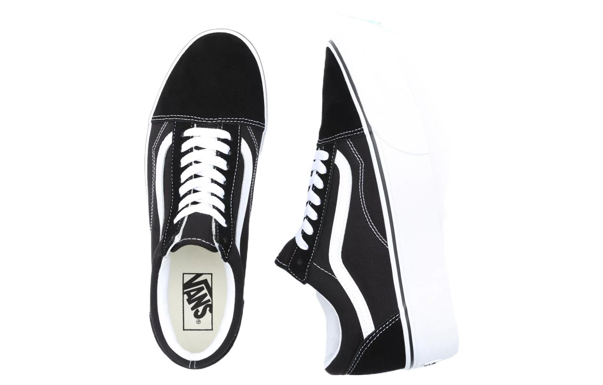 Vans Old Skool Stackform 'Black White' VN0A7Q5M6BT