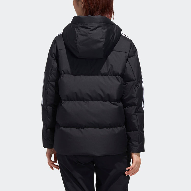 (WMNS) adidas Puff Down Jackets 'Black' GP5555