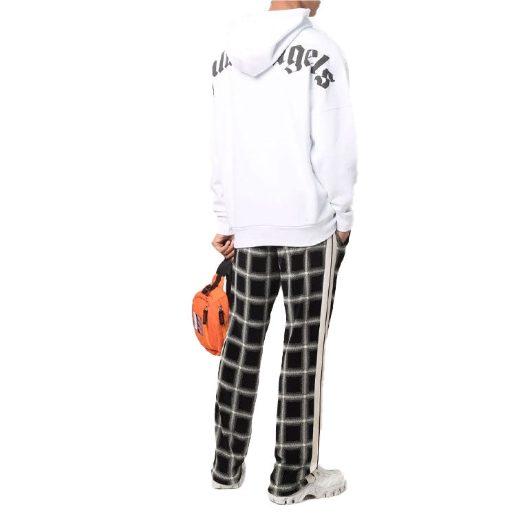 Palm Angels Classic Logo Over Hoodie 'White' PMBB036C99FLE0010110