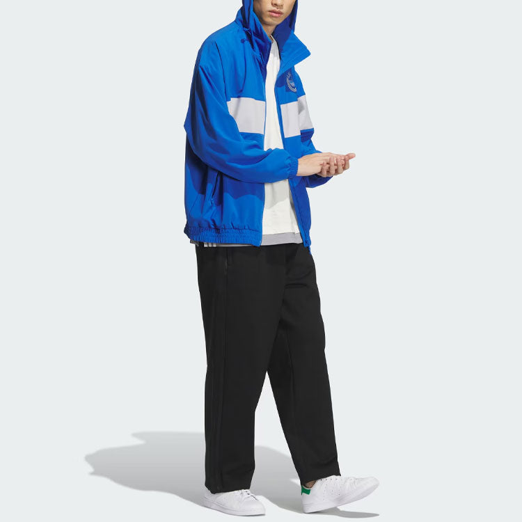 adidas Originals Rifta Windbreaker Jackets 'Blue White' IU4794