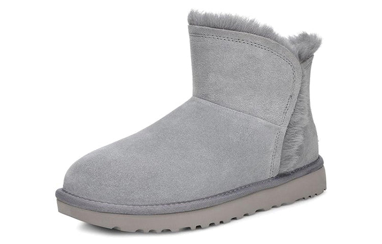(WMNS) UGG Classic Mini Fluff High-Low 'Blue Grey' 1103745-GYS
