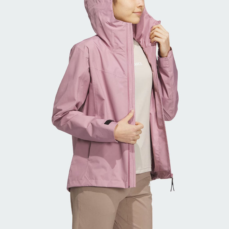 (WMNS) adidas Terrex Rain.Rdy Transitional Jacket 'Pink' IL8905