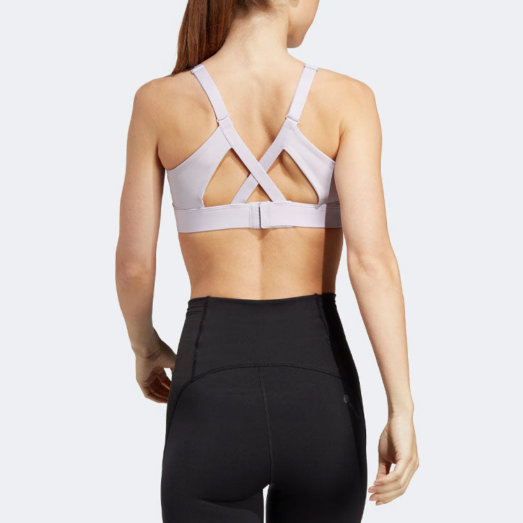(WMNS) adidas Performance Tailored Impact Training High-Support Bra 'Purple' HR9730