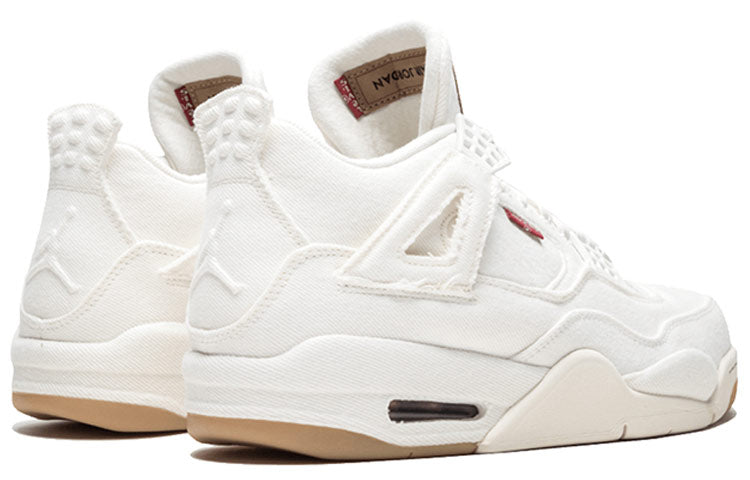 Air Jordan 4 Retro x Levi's 'White Denim' AO2571-100
