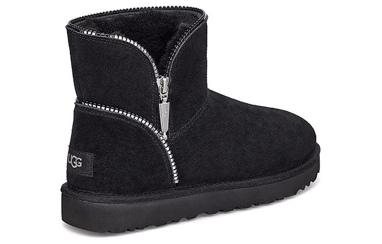 (WMNS) UGG Classic Novelty Mini Florence 'Black' 1110697-BLK