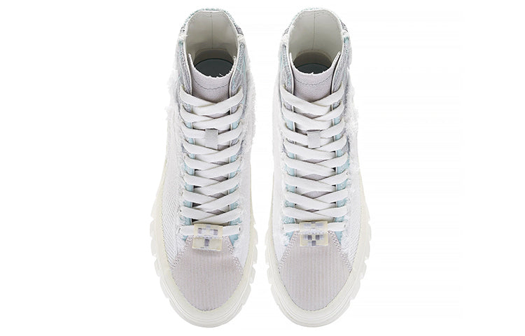 (WMNS) Li-Ning Wave Boot 'Grey Blue' AZGS090-2