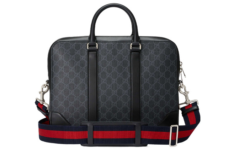 Gucci GG Supreme Briefcase 'Black' 474135-K5RLN-1095