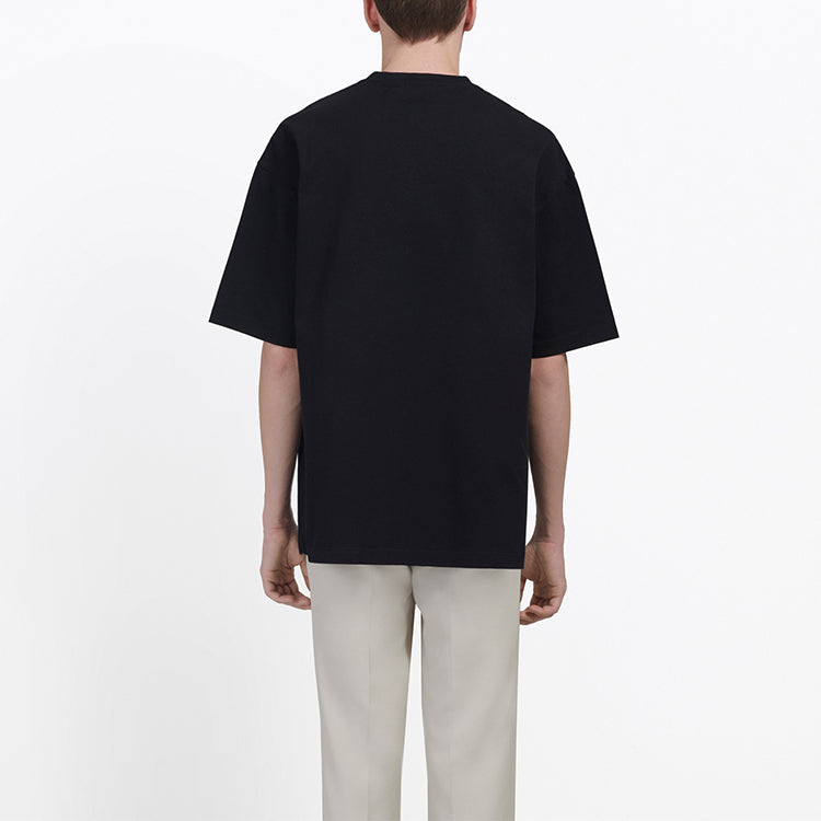 Balenciaga BB Rainbow Logo T-Shirt 'Black' 570805TEV531000
