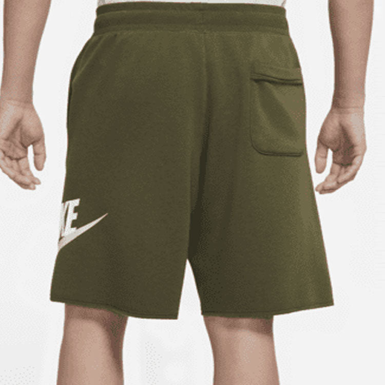 Nike As Nike Sportswear Spe Ft Alumni Short Logo 'Olive Green' DM6818-326