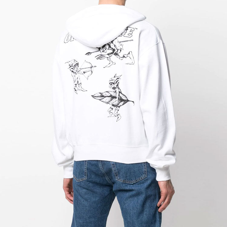 Men's Off-White SS21 Logo Printing White OMBB037R21FLE0100110