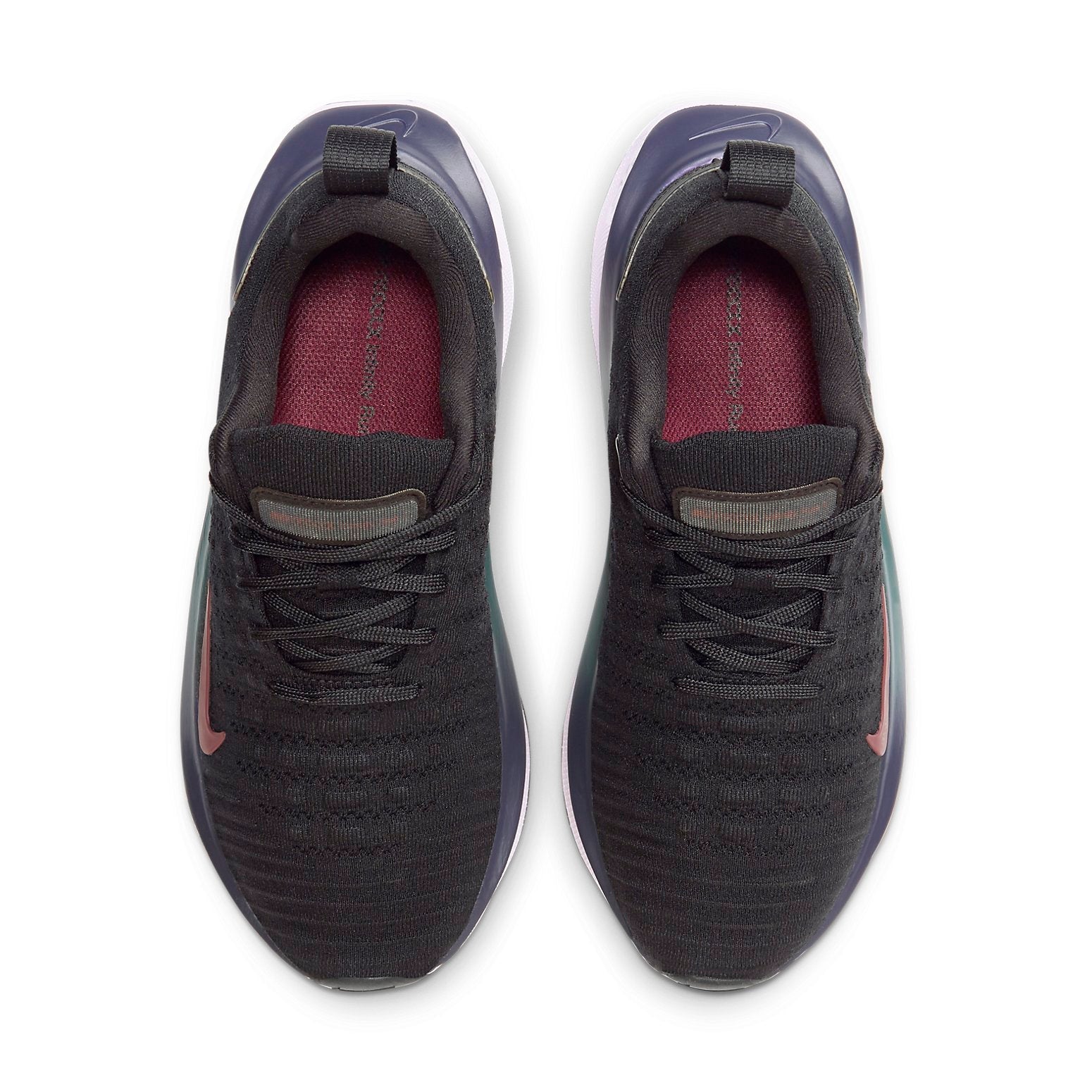 (WMNS) Nike React Infinity Run Flyknit 4 'Black Purple' DR2670-008