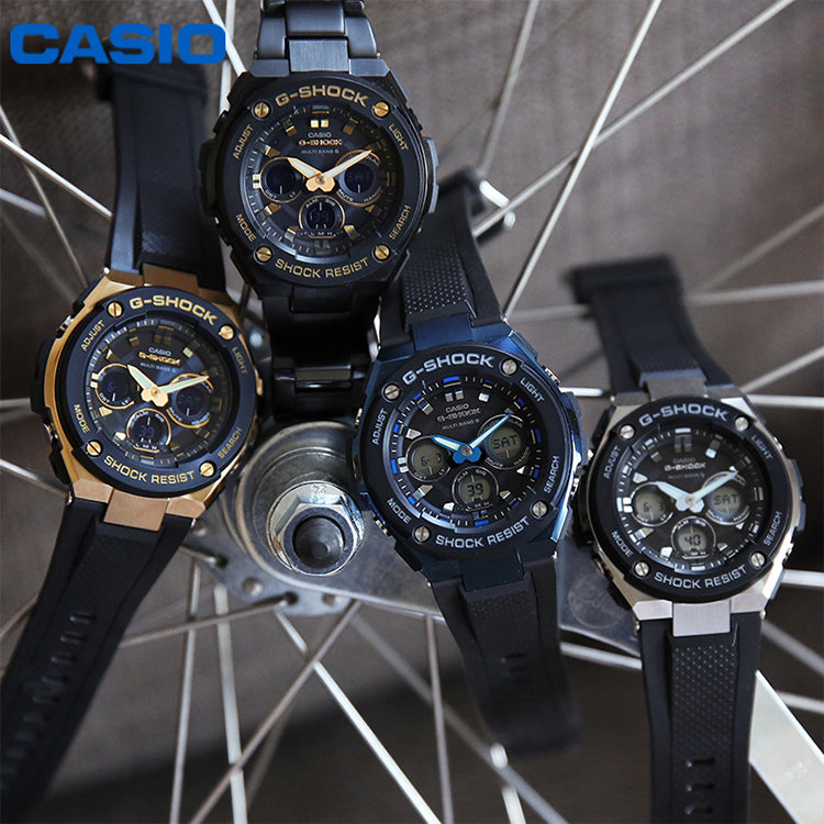 CASIO G-Shock G-Steel 'Gold Black' GST-S300G-1A9