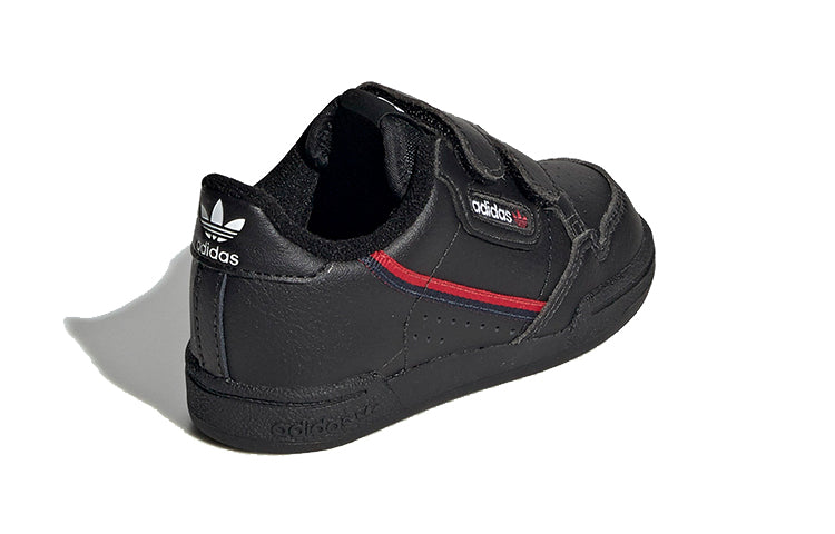 (TD) adidas Continental 80 'Black Red' EH3231