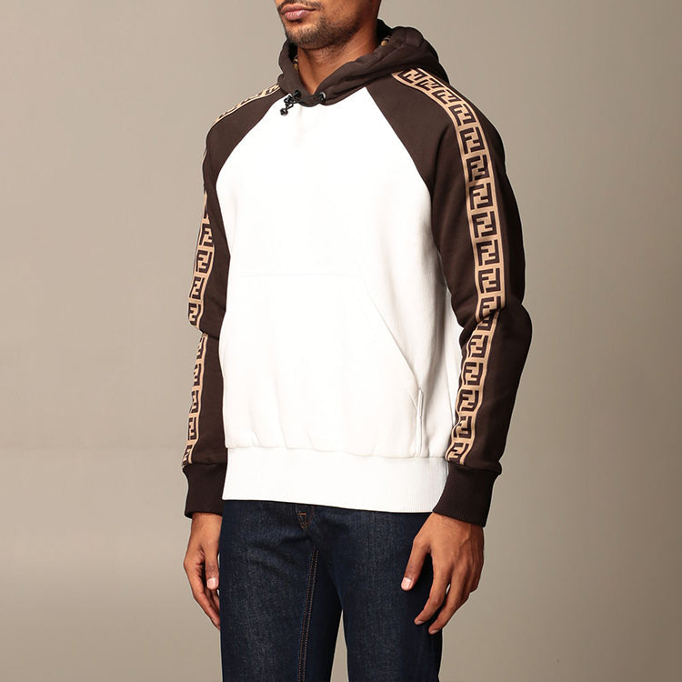 Men's FENDI Side Sleeve FF Colorblock White FAF588AD39F1BYP
