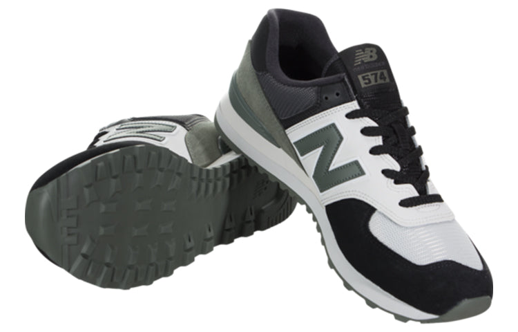 New Balance 574 Series Low-Top Black/White/Grey ML574JHU