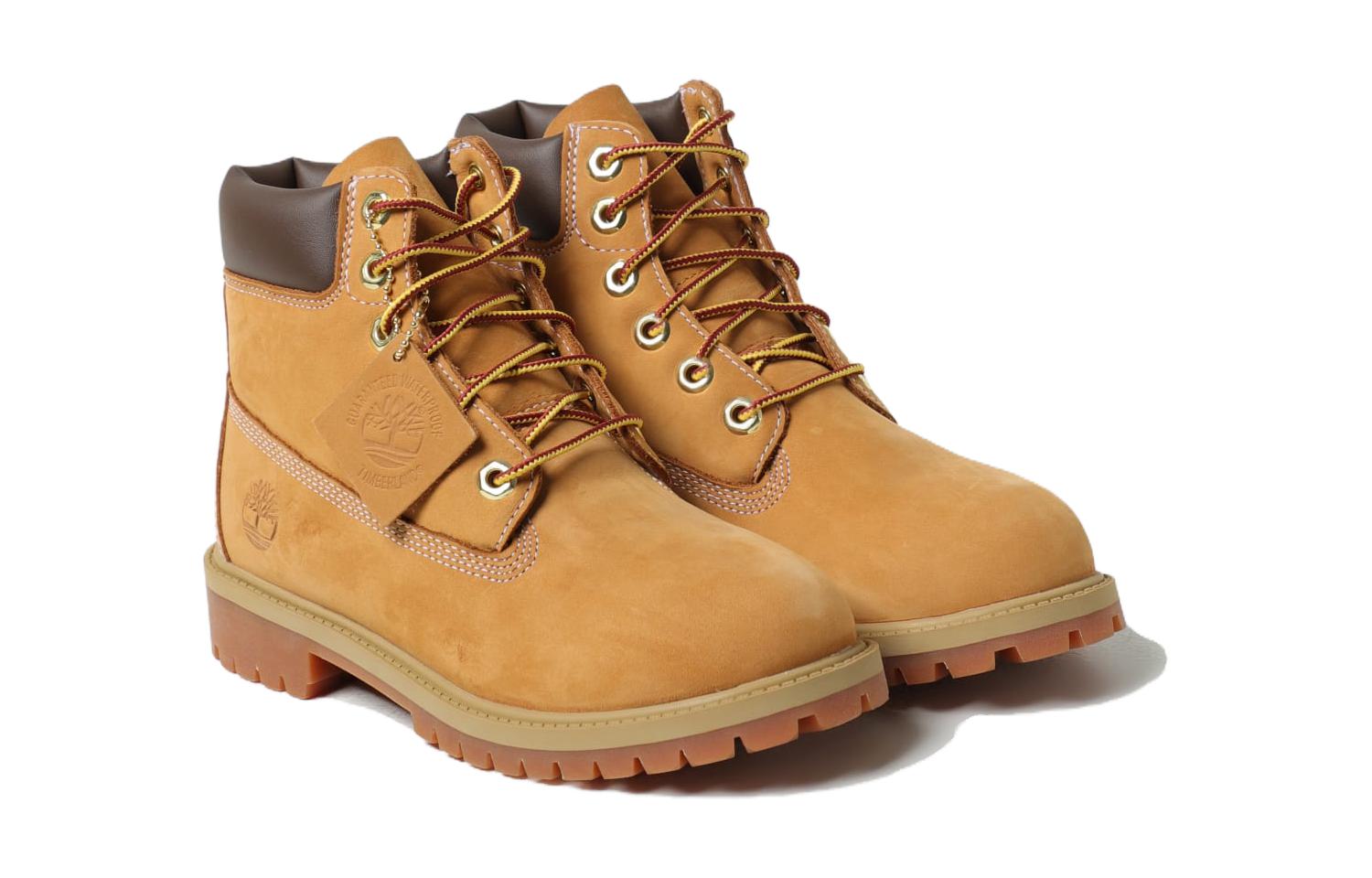 (GS) Timberland Premium 6 Inch Boots 'Wheat Nubuck' TB0129097131