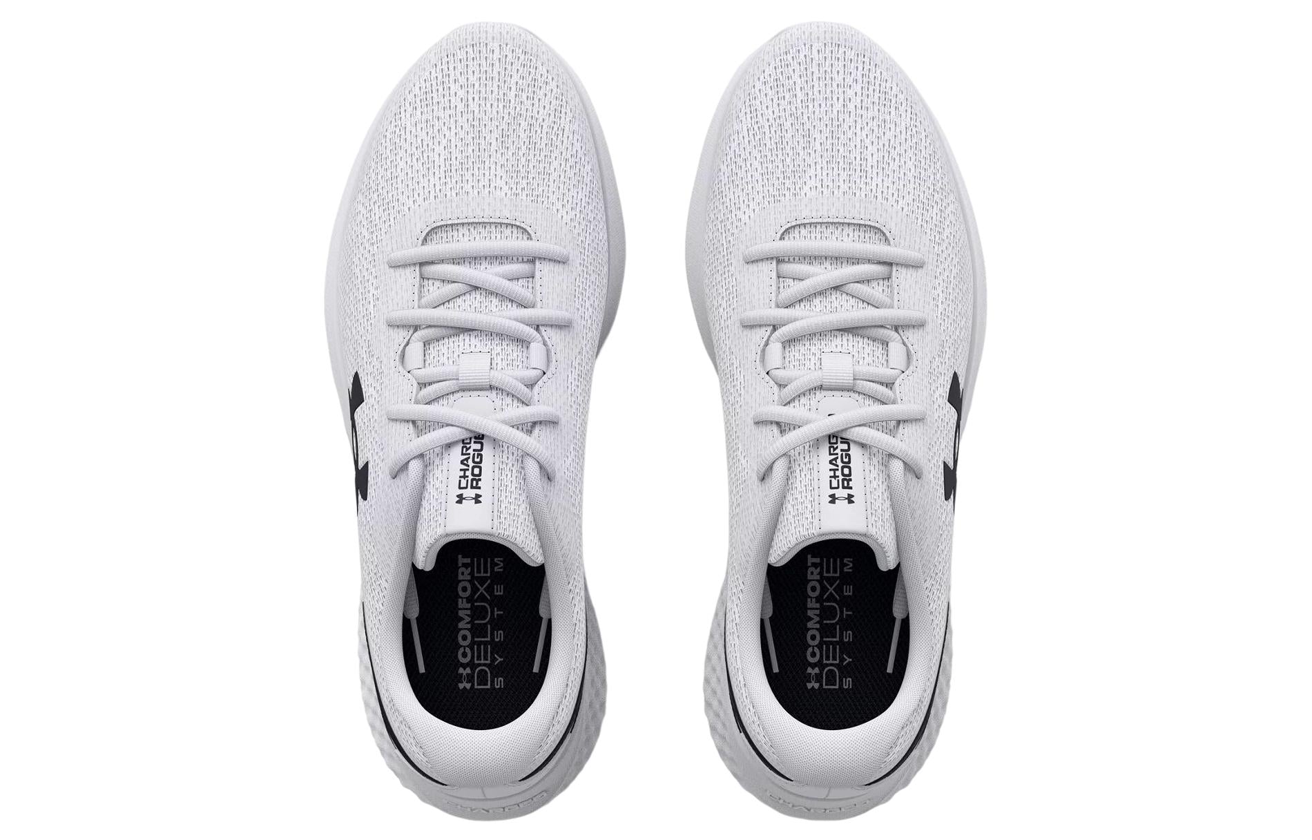 Under Armour Charged Rogue 3 Knit 'White Black' 3026140-101