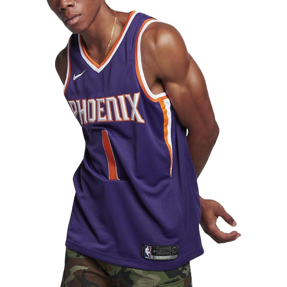 Nike Basketball Sports Jersey SW Fan Edition 2021 Season Knicks Phoenix Suns Devin Booker 1 Blue CW3679-567