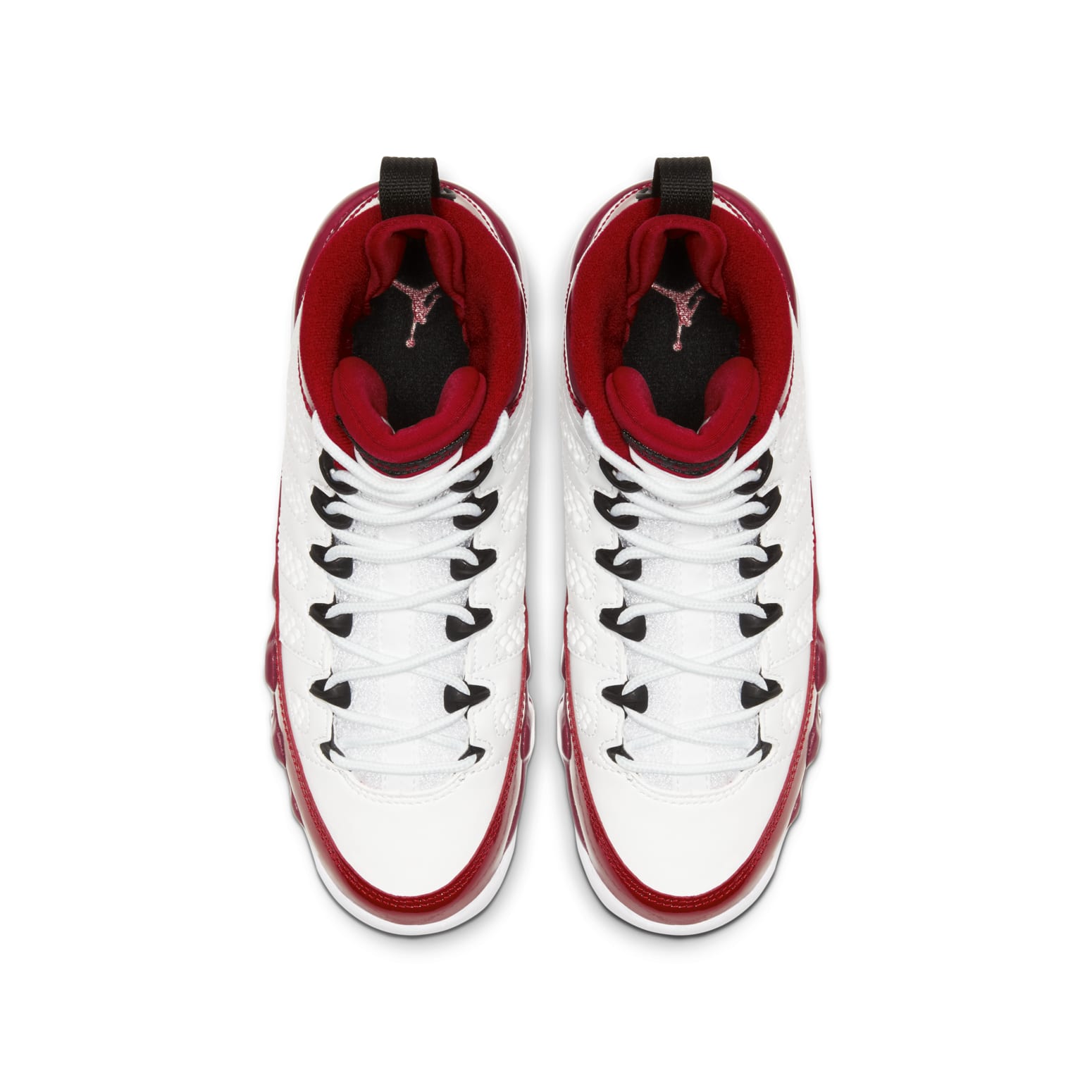 (GS) Air Jordan 9 Retro 'White Gym Red' 302359-160