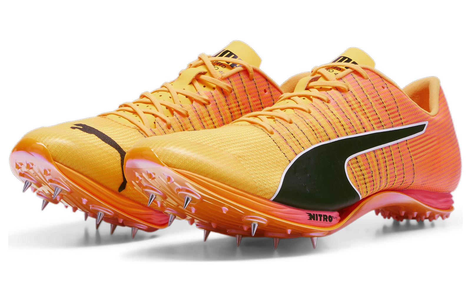 PUMA evoSPEED Tokyo Nitro SlipResistant LowTop Running Shoe 'Orange Black' 380003-01