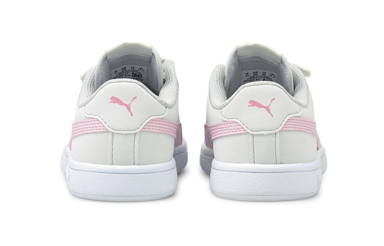 (PS) PUMA Smash V2 Buck V Ps Sneakers White/Pink 365183-27