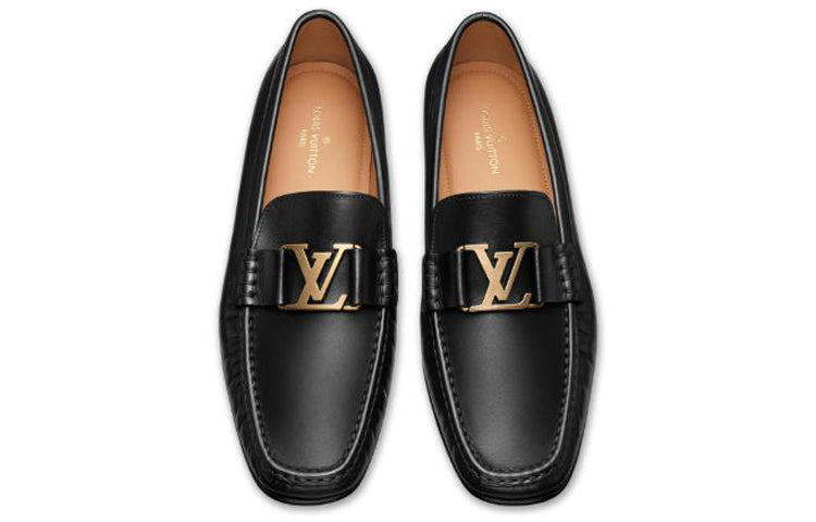 LOUIS VUITTON Montaigne Slip On Shoes 'Black' 1A2G51