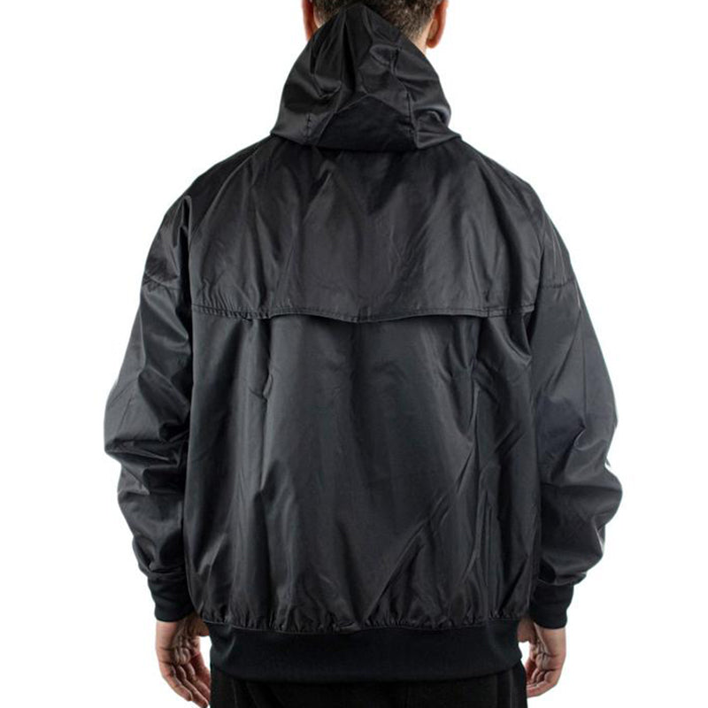 Nike Sports Zipper hooded Windproof Jacket Black DA0001-010
