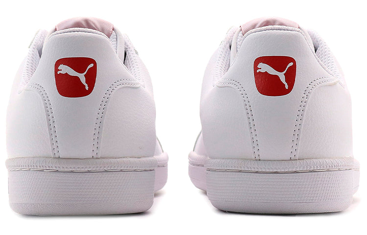 PUMA Smash Cat L White/Red 362945-01