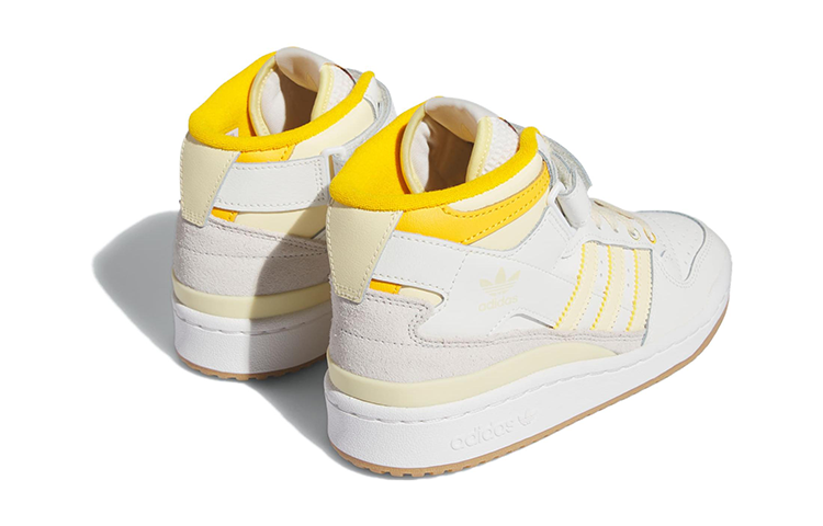 (GS) adidas Originals FORUM Mid 'White Yellow' IF2676