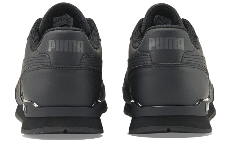 PUMA ST Runner V3 Leather 'Triple Black' 384855-11