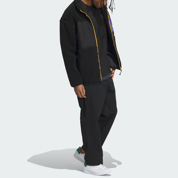 adidas Originals Sherpa Jackets 'Black' IN0993