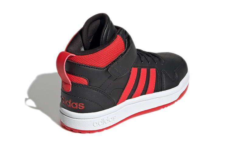 (GS) adidas Postmove Mid J 'Black Vivid Red' GW0460