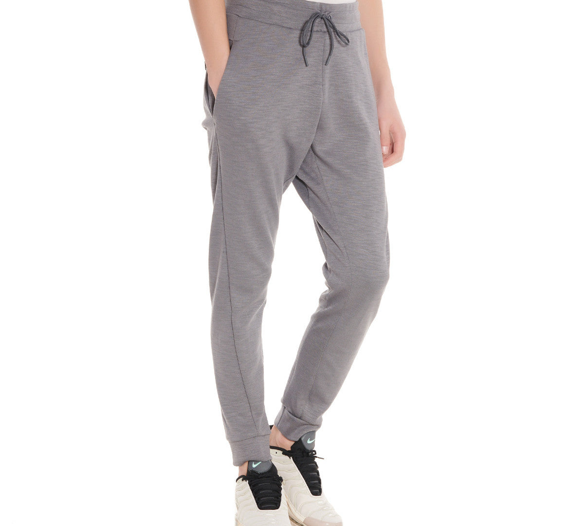 Nike Small Label Knit Breathable Sports Long Pants Gray 928494-021
