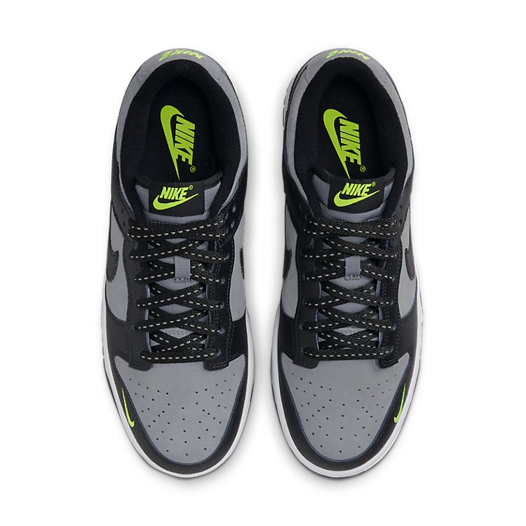 Nike Dunk Low 'Black Grey Green Strike' FQ2205-001
